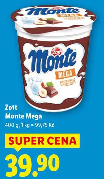 Zott Monte Mega, 400 g