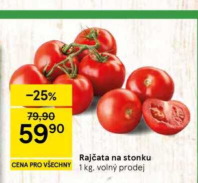 Rajčata na stonku, 1 kg