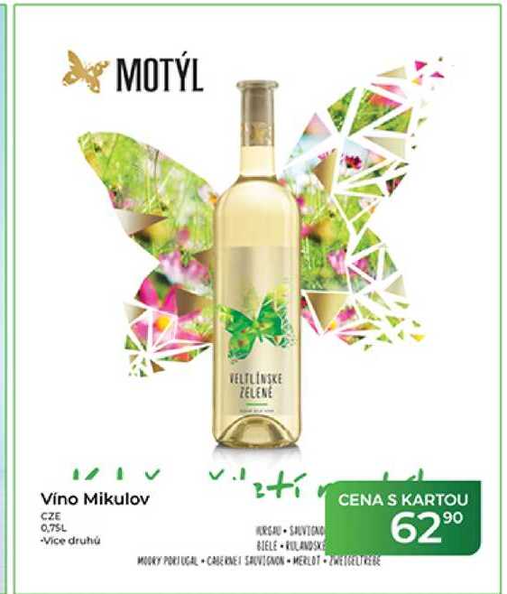 Víno Mikulov CZE 0,75L
