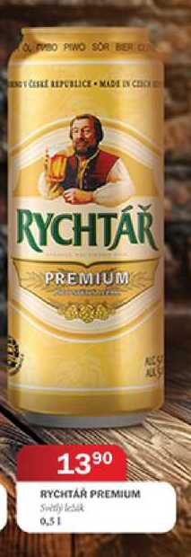 RYCHTAR PREMIUM Světlý ležák 0,51