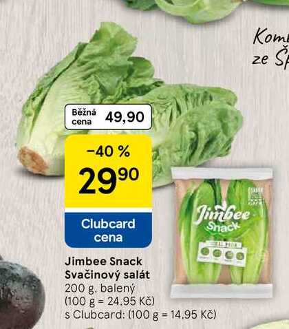 Jimbee Snack Svačinový salát, 200 g