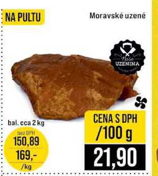 Moravské uzené 100g