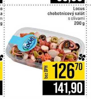 Locus chobotnicový salát solivami 200 g