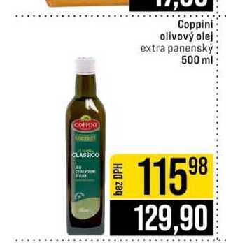 Coppini olivový olej extra panenský 500 ml
