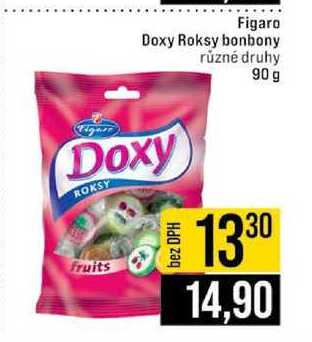 Figaro Doxy Roksy bonbony různé druhy 90 g 