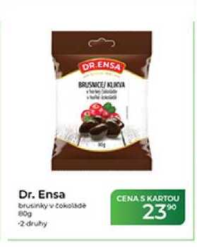 Dr. Ensa brusinky v čokoládě 80 g