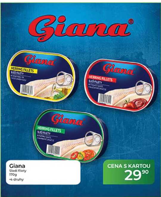 Giana Sledi filety 170 g