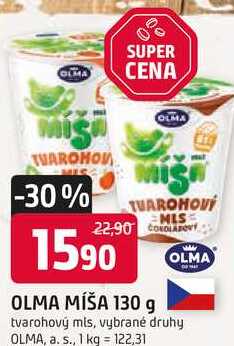 OLMA MÍŠA 130 g