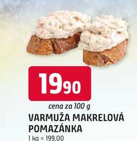 VARMUŽA MAKRELOVÁ POMAZÁNKA 100g