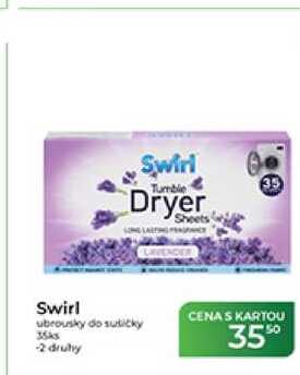 Swirl ubrousky do sušičky 35ks