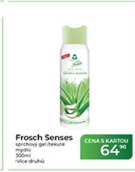 Frosch Senses sprchový gel tekuté mýdlo 300ml 