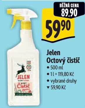 Jelen Octový čistič, 500 ml