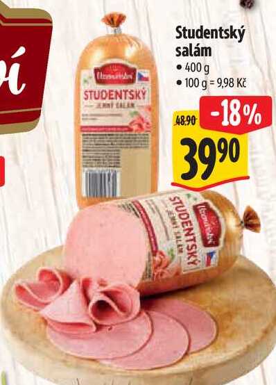 Studentský salám,  400 g