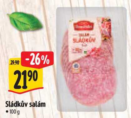 Sládkův salám, 100 g