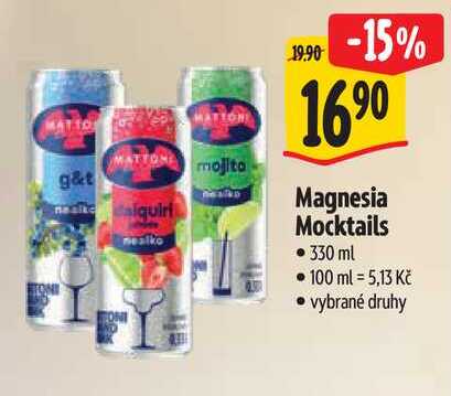 Magnesia Mocktails, 330 ml