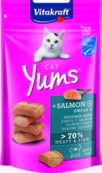 Pochoutka pro kočky Yums, losos