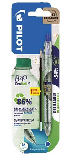 Kuličkové pero Pilot Ecoball + náplň, 1 KS