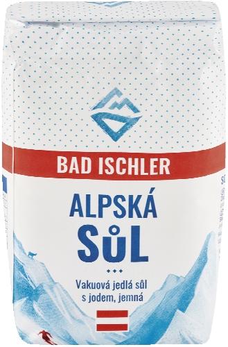 Bad Ischler Alpská jemná sůl, 1 kg