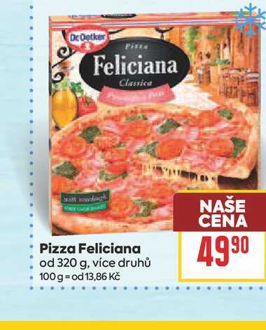 Pizza Feliciana od 320 g