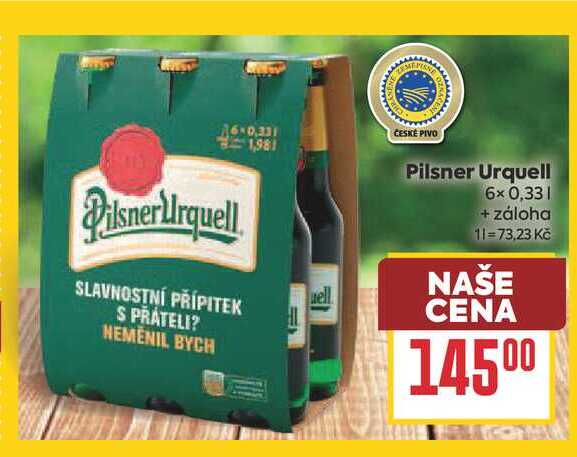 Pilsner Urquell 6x0,33l