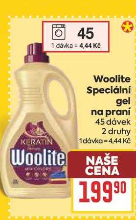 Woolite Speciální gel na praní 45 dávek