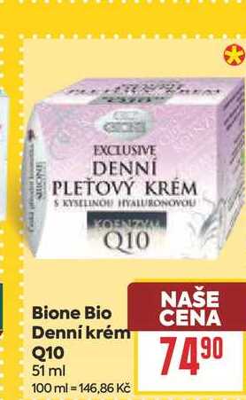 Bione Bio Denní krém Q10 51 ml