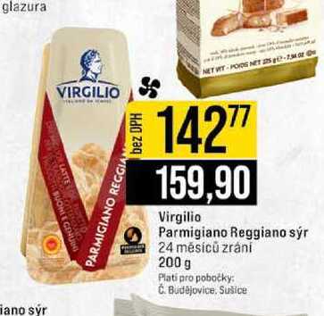 Virgilio Parmigiano Reggiano sýr 24 měsíců zrání 200 g 
