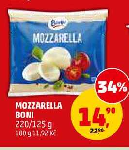 MOZZARELLA BONI, 125 g