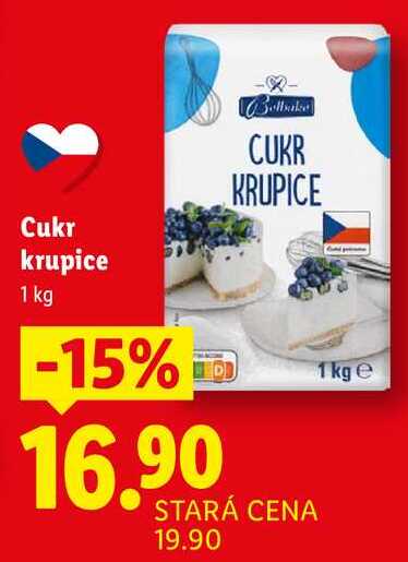 Cukr krupice, 1 kg