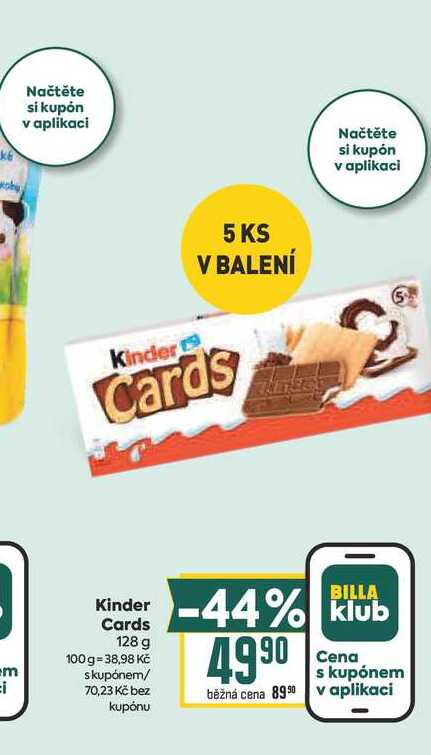 Kinder Cards 128 g 