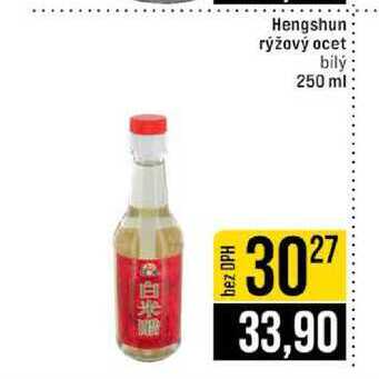 Hengshun rýžový ocet bilý 250 ml