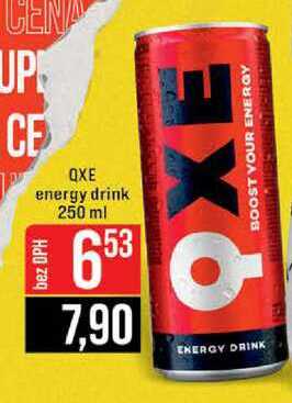 QXE energy drink 250 ml 
