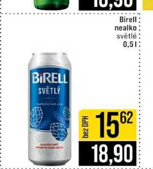 Birell nealko světlé 0,5l