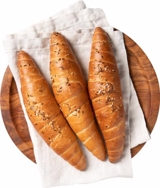 Rohlík žitný s posypem