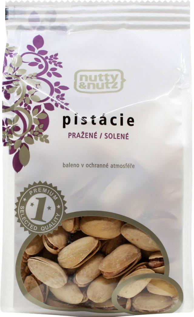 Nutty&nutz Pistácie pražené, solené