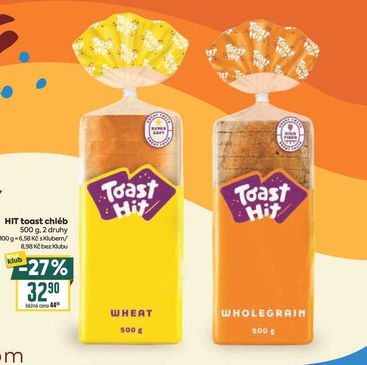 HIT toast chléb 500 g