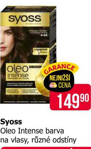 Syoss Oleo Intense barva na vlasy
