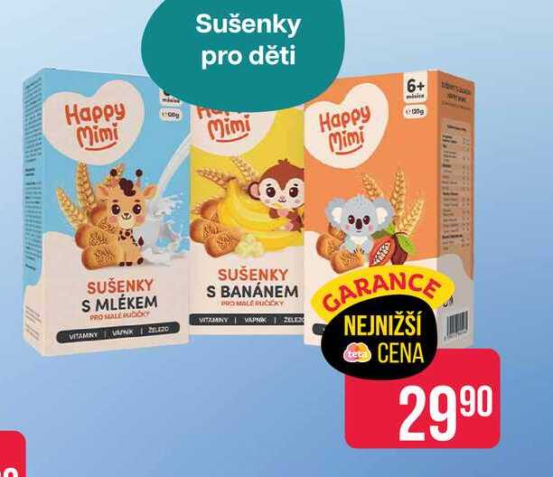 Happy Mimi Sušenky pro děti