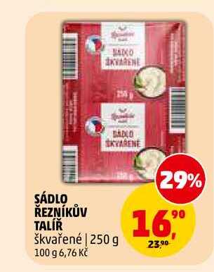 SÁDLO ŘEZNÍKŮV TALÍŘ, 250 g