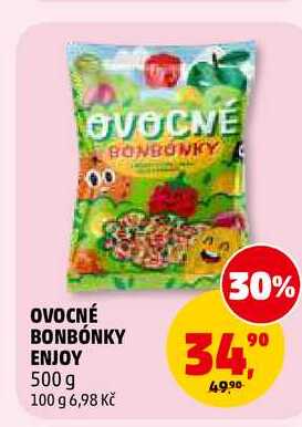 OVOCNÉ BONBONKY ENJOY, 500 g