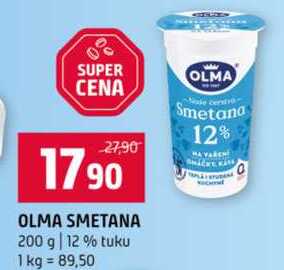 OLMA SMETANA 200 g