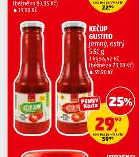 KEČUP GUSTITO, 530 g 
