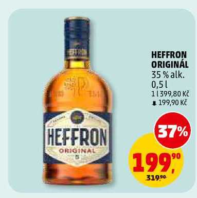 HEFFRON ORIGINÁL, 0,5 l