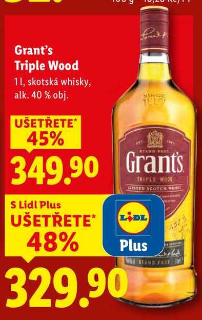Grant's Triple Wood, 1 l