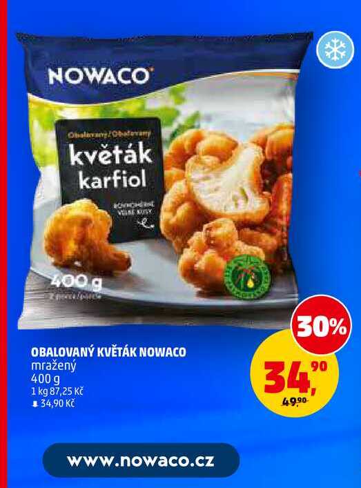 OBALOVANÝ KVĚTÁK NOWACO, 400 g
