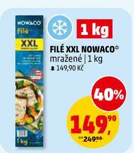 FILÉ XXL NOWACO, 1 kg