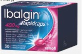 Ibalgin® Rapidcaps 400 mg 30 měkkých tobolek