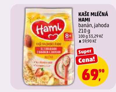 KAŠE MLÉČNÁ HAMI, 210 g