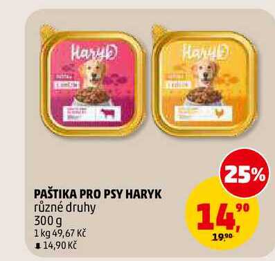 PAŠTIKA PRO PSY HARYK, 300 g