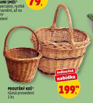 PROUTĚNÝ KOŠ, 1 ks